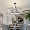 Chandeliers Interior LED Chandelier For Living Room Luxury Crystal Ceiling Lamps Pendants Decor Dinning Lobby Lighting Fixtures