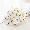 Berets Summer Baby Girl Bucket Hats Owoce Druku