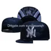 Ball Caps Mix Order Ontwerper Snapbacks Hoed Alle teamhoeden Heren Mesh Snapback Sun Platte pet Buitensporten Getailleerd Hip Hop Borduurbed Dhyla