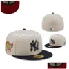 Bola Caps Mix Order Designer Unisex Chapéus Snapbacks Chapéu Ajustável Baskball Futebol Bordado Todo o Logotipo da Equipe Letras de Algodão S Dhb27