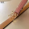 Womens designer belt thin belts for women Genuine Leather Luxury Fashion Classic Waist 4 colors Width 2.0cm size 95-115cm woman Lychee pattern thin Waistband