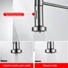 Keuken Kranen 360 Rotatie Kraan Blackend Lente Trek Side Sproeier Dual Uitloop Enkele Handgreep Mengkraan Sink Accessoires