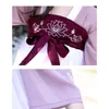 Roupas étnicas Hanfu Menina Estilo Chinês Roupas Infantis Baby Tang Terno Pequeno Traje Doce e Adorável Roxo Vestido de Noite 2023