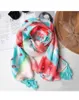 Foulards 2023 pastèque imprimé gland écharpe et châles femmes long doux fruits Wrap Hijab