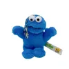 Оптовая плюшевая кукла Elmo Doll Sweet Cookie Monster Подвеска Yellow Big Bird Toy Милый кулон с рюкзаком