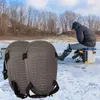 Genouillères 1 paire résistant à l'usure pour les Sports de plein air protecteur chaud EVA fournitures d'équipement de pêche de qualité