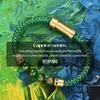 Charm Bracelets RUIMO 2023 DIY Forest Style Fio de Aço Inoxidável e Pedra Natural Destacável Conta Verde Jóias Pulseira Para Homens Mulheres