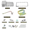 PQY For LS Swap Conversion Oil Pan Retrofit Kit Low Profile LS1 LS2 LS3 LS6 4.8 5.3 6.0L PQY-KIT09