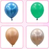 100 stks 10 Inch Party Decoratie Latex Goud Ronde Ballon Bruiloft Ballonnen Effen Kleur Gelukkige Verjaardag Anniversary Decor Ballonnen TH0244