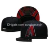 Ball Caps Wholesale Designer Snapbacks Fitted Hat All Team Hats Men Mesh Snapback Sun Flat Beanes Cap Outdoor Sports Hip Hop Embroid Dhw7S