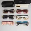 Lunettes de soleil Designer Channel pour femmes hommes amoureux luxe mode métal tendance Vintage Baseball Sport lunettes