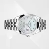 Relógio feminino mecânico automático Relógio clássico 36mm Safira natação Lista de venda quente Relógios esportivos Frete grátis