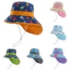 Шляпа шляпы ковша детская шляпа для мальчиков девочки мультфильм детская пляжная шляпа шляпа детская защита от ультрафиолета.