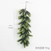 Flores decorativas 180cm Plantas Artificiales Vines PE Guirlanda de Natal Abeto Pinheiro Ramo Decoração Planta Coroa De Rattan Videira Para Casa