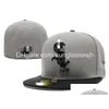 2024 Ball Caps All Team Designer Hats Fitted Hat Snapbacks Basketball Adjustable Solid Black White Sun Outdoor Sports Embroidery Clo Dhrih