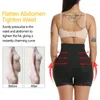 Shapers pour femmes rembourrées Bufter Hip Booty Enhanter High Taim Control Control Briefs Shapewear Ass Pad Shorts Body Shaper Souswear