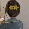 Mode Schmetterling Blume Kunststoff Haar Clip für Frauen Mädchen Kristall Strass Entenschnabel Clip Einfarbig Haarnadel Haar Zubehör