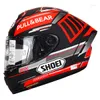 Motorcykelhjälmar 2023 Herrmotocykelhjälm Full ansikts racing professionell Casco de Motocicleta