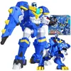 Jouets de transformation Robots est Mini Force 2 Super Dino Power Transformation Robot Toys Figurines MiniForce X Deformation Dinosaur Toy 230621