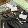 Bedy Mens Shorts Tech Fleece Designer Classic Raw Edge Sports N Print Casual mode Womens Black and Grey Two Colors Lar Lar