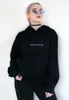 Kvinnors hoodies för sent för att dö unga estetiska kläder tumblr grunge roliga brev tryckt harajuku topp slogan pullover plus size