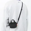 Bolsas de cintura retrô de ombro masculino de nylon com zíper bolsa de corrida feminina pequena para acampamento ao ar livre vintage casual bolsa de moedas