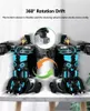 Один ключевой деформационный моделирование RC Car Жест Ощущение робокар 360 градусов вращения Дрифт Танцующие Световые Электрическая игрушка