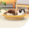 Cat Furniture Scratchers Cat Scratcher Corrugated Scratching Board Round Cardboard Lounge Bed Scratch Pad Nest Furniture Protection Kitten Training Toy 230621