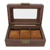 Watch Boxes Display Case Wooden Box Vintage Pattern For Watches