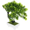 Dekorative Blumen Künstliche Topf Desktop Schmücken Bonsai Schmuck Blume Licht Haus Dekorationen Für Home Ornament Dekor