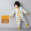 Våren och hösten Pure Cotton Baby Sleeping Bags Bag Children's Split Leg Anti Kick Quilt Magic Tool All Seasons Universal Swaddle Fleece