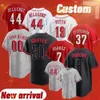 44 Elly de la Cruz Jersey Tyler Stephenson Baseball 21 Hunter Greene Larkin Joe Votto Barry Morgan Stephenson City Black Friedl Men Women Youth Jersey Stitched Custom