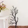 Decorative Flowers Plastic Tree Branch Simulation Dead Halloween Fake Black Po Studio Pography Home El Living Room Decoratio