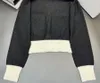 レディースジャケットデザイナー新しいカーディガンブランドジャケットセーター女性OOTDファッションコートレジャーニットマザーデイギフトOhye