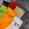 GalleryDept Sock Brand Fashion Multi Color Cotton Socks matching Classic Letter Breathable kousen Mixed Soccer Basketball Sports Socks Gallary Dept Socks 323