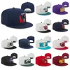 2023 Toute l'équipe Logo Snapbacks chapeaux Designers chapeau Baseball adulte Broderie Football plat en coton Basket-ball Casquette réglable Bonnets en maille Chapeau ajusté Casquette de sport en plein air