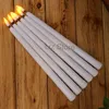 LED Batteriebetriebene flackernde flammenlose Kerze Taper Stick Kerzenlampe Hallowmas Weihnachten Geburtstag Party Dekoration Kerzen TH0628