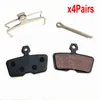 Bike Groupsets 4 Pairs MTB Disc Brake Pads fit for AVID CODE Code R 2011-2014 SRAM Guide RE Code Sattel Code RSC ZSPB22-1 230621