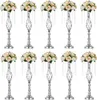 40 till 120 cm lång) Metallljuset Holdstick Gold Candle Holders Wedding Table Centerpieces Way Leading Party Prese Home Dec