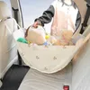 Storage Bags Eco-friendly Rear Seat Organizer Folding Bag Strong Load-bearing Soft Fabric Car Home Supplies