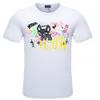 Summer Yeni Erkekler Tasarımcı T-Shirt Sıradan Erkekler Kadınlar Gevşek Takım T-Shirt Mektup Baskı Kısa Kollu En Çok Satan Lüks Erkek Tişört S-4XL DSQ2
