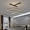 Lampade a sospensione Soggiorno Lampadario nordico Camera da letto moderna Soffitto Striscia Illuminazione domestica