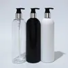 Storage Bottles 400ml Empty Plastic Lotion Liquid Soap Pump Container For Personal Care Shower Gel Shampoo Cosmetic Packaging