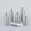 Storage Bottles 1pcs 100ml 150ml 250ml Aluminum Lotion Bottle Cosmetics Hand Shampoo Pump Refillable Liquid Dispenser Home