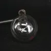Pallone da distillazione in vetro da 250 ml Fondo tondo con laboratorio di distillazione del braccio laterale