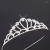 Haarspeldjes Dames Mode Kroon Bruids Kristal Strass Tiara Haarband Haarspeld Meisjes Prinses Accessoires Partij Sieraden Cadeau