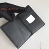 Designer Luxury Men plånbokskorthållare Fickarrangör Brazza plånbok zippy plånbok