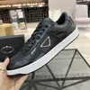 Luxe designer sneakers Downtown Casual Shoes Men Men Vrouwen Leer Sneaker Zwart Blue Wit Trainer Red Green Fashion Running Shoes 38-44 met doos