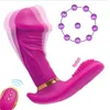 Kvinnlig vestibule knäppt och bärbar G-Spot Vibrator Wireless Remote Control Bluetooth App Jumping Egg Sex Products 75% rabatt på onlineförsäljning