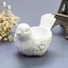 Candle Holders Nordic Resin Bird Sculpture Tea Light Holder Retro Candlestick Wedding Decoration Table Centerpieces Home Decor Craft